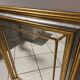 Mirror in gold and silver color