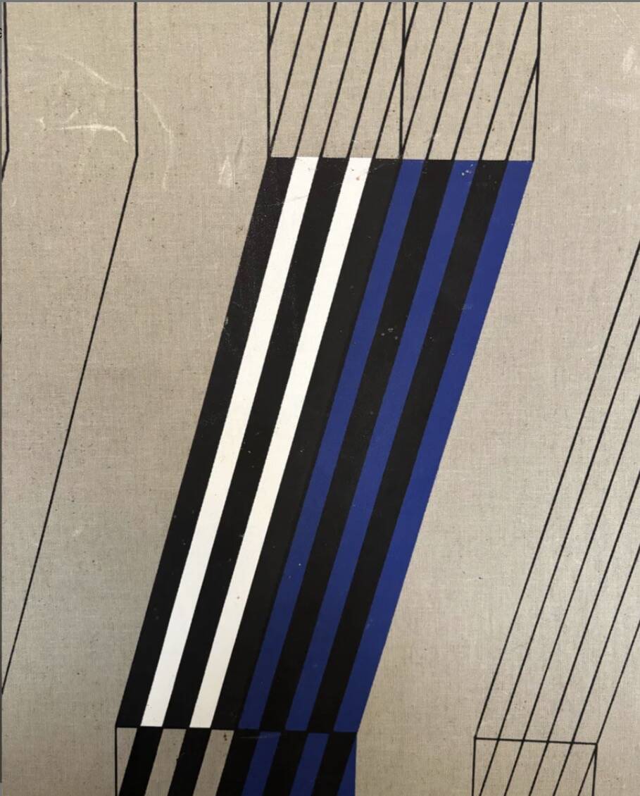 Peter Hermann Schütz, Acrylic on canvas, 1972
