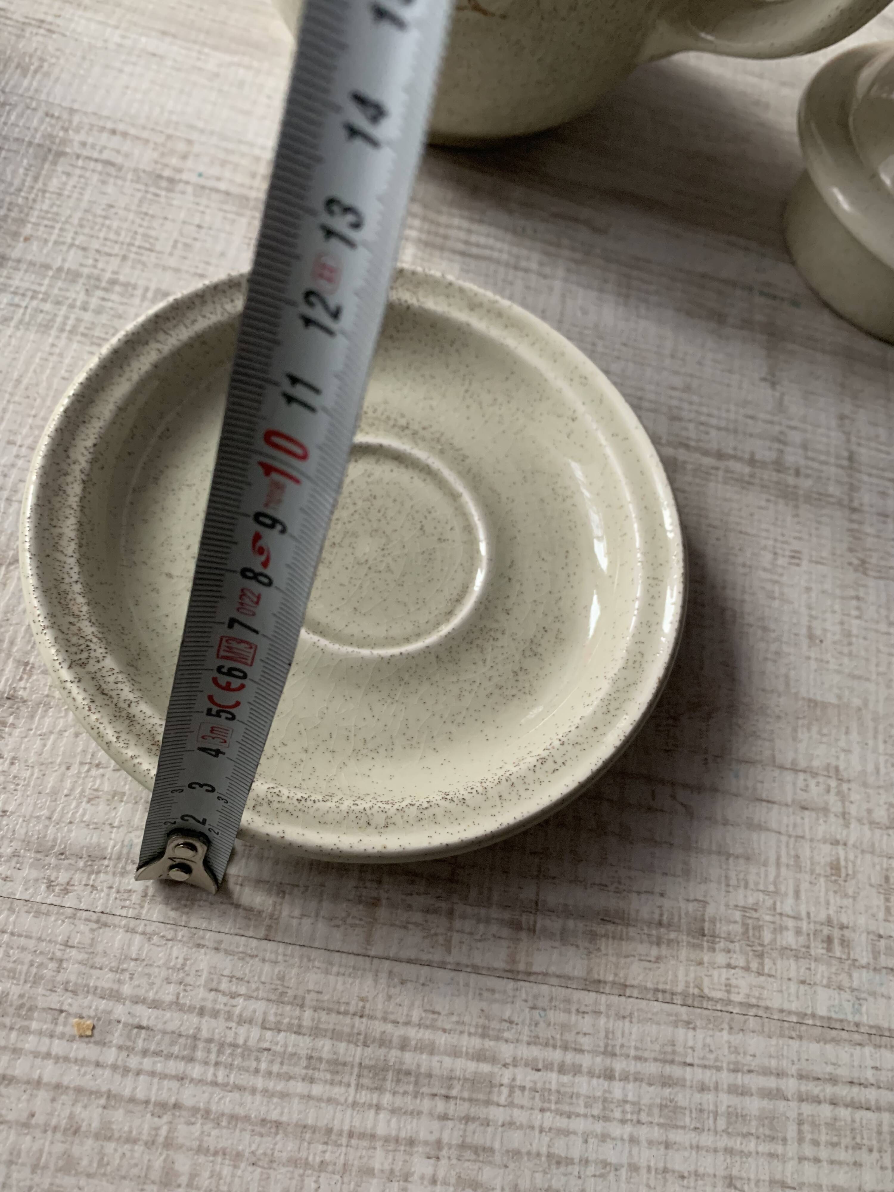 Sarreguemines thistle coffee service