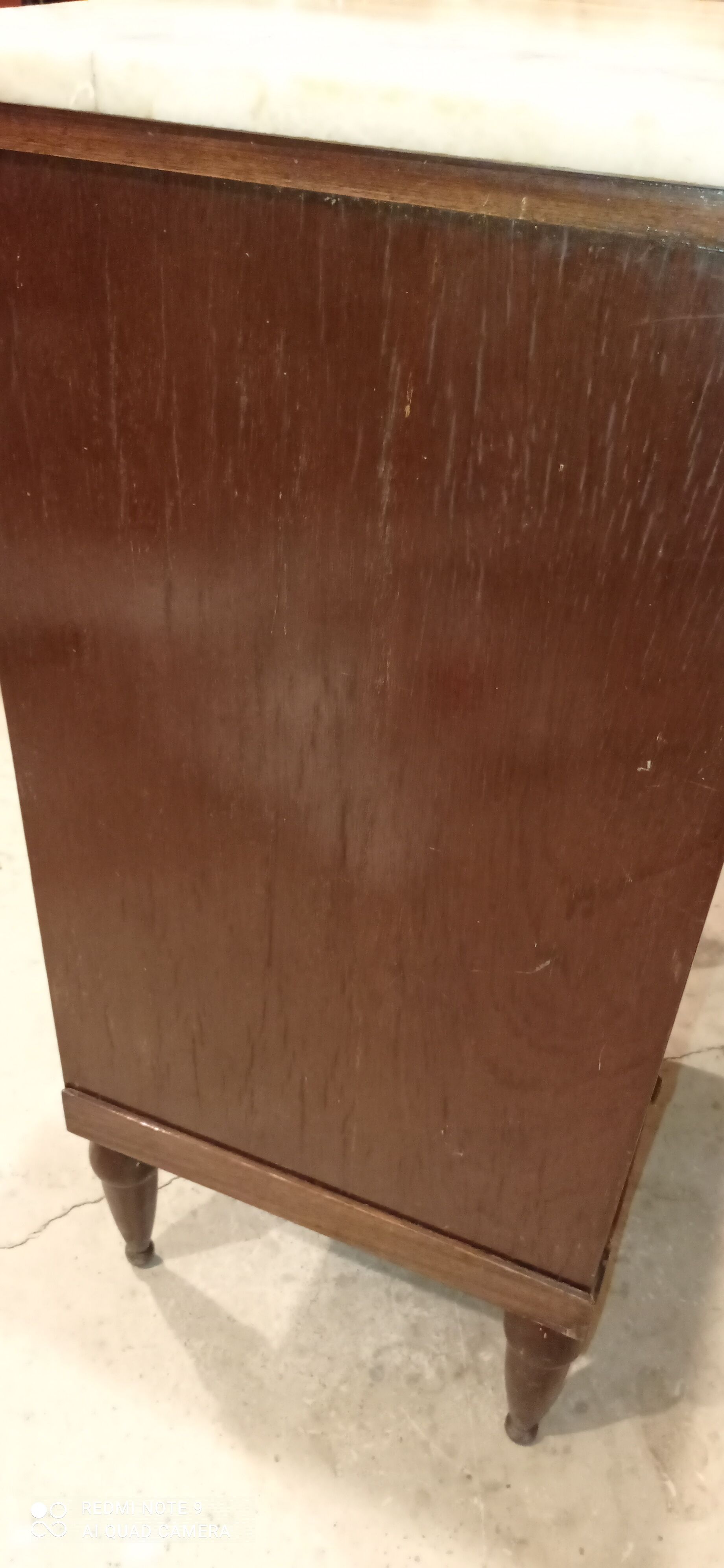 Antique entryway or bedside cabinet