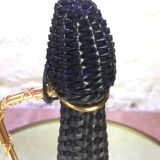 Black scoubidou cylinder