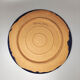 1970s Gorgeous Decorative Plated or Centerpiece by Frumento Spotorno. Made in Italy