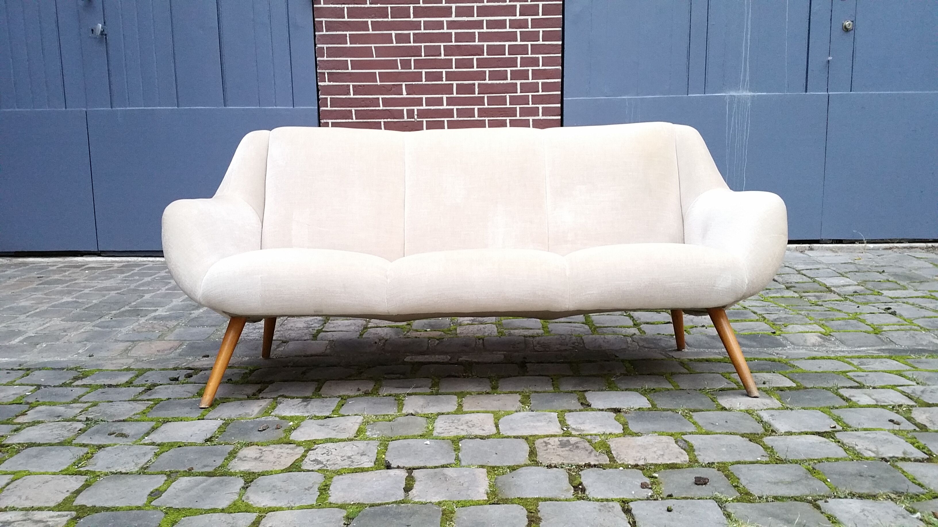 Sofa sofa 50s/60s original design vintage organic