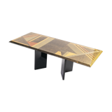 Extendable dining table by Giovanni Offredi for Saporiti, circa 1980