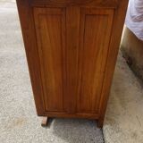Large two-part buffet in solid walnut