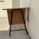 Vintage wood and formica desk 1950