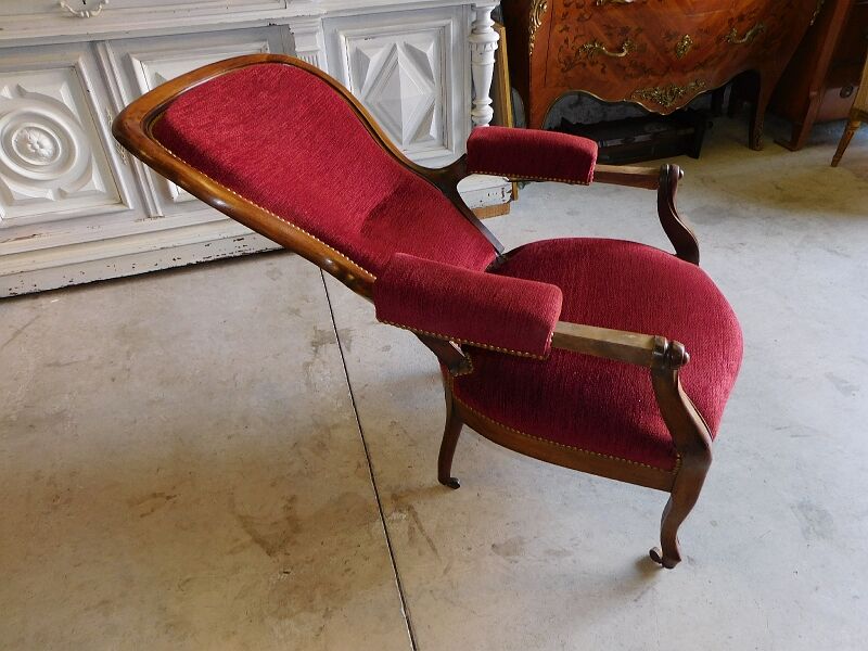 Armchair voltaire relax in cremaillere