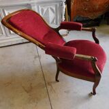 Armchair voltaire relax in cremaillere
