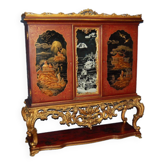 Important Japanese Cabinet Barbara Cartland