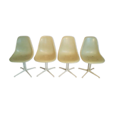 Set of 4 chairs the Fonda - Eames - Herman Miller