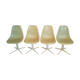 Set of 4 chairs the Fonda - Eames - Herman Miller