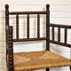Antique Dutch bobbin chair, 1920s