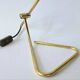 Rare Midcentury Brass Table or Desk Lamp OMI, Office or Bank, Germany, 1970s