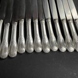 Box of 12 table knives – Orfèvrerie G. Vivier et Nogent