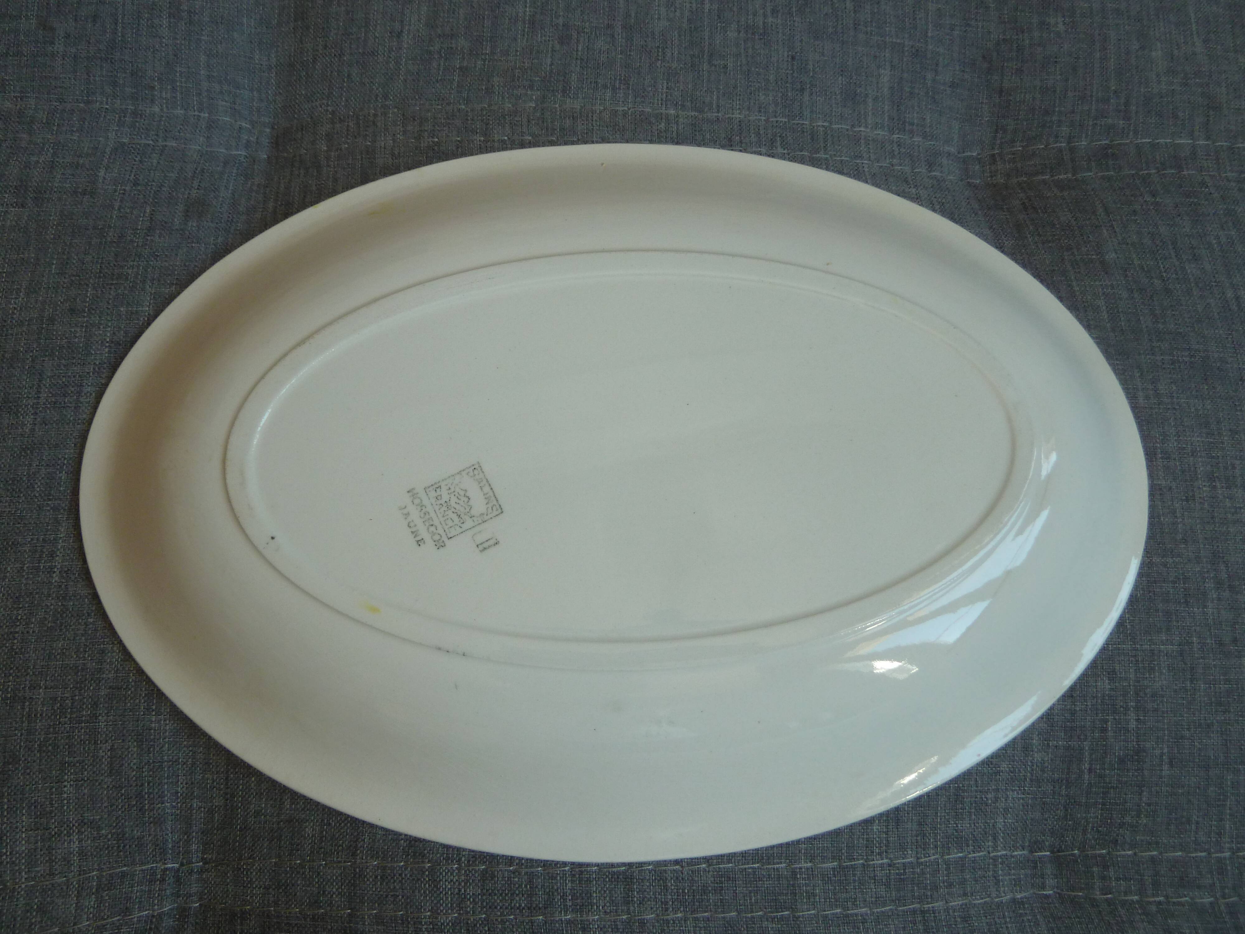 Oval dish collection Hossegor yellow Salins