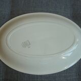 Plat ovale collection Hossegor jaune Salins