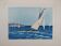 René Ligeron: Regatta on the Atlantic, signed original engraving.