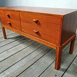 Commode basse danoise teck Aksel Kjersgaard Odder