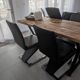 Un lot de 6 chaises design