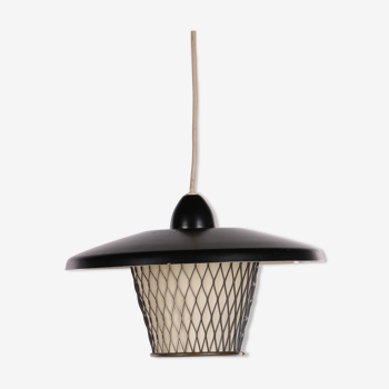 Vintage hanging lamp comes from Scandinavia, made in the 1960s