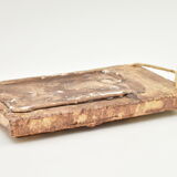 Miroir céramique Atelier la Roue, 23x14cm