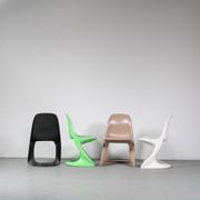 Black “Casalino” chair from the 2000s by Alexander Begge for Casala, Germany – Large Stock!