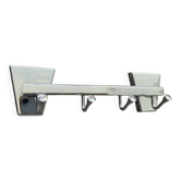 1950s stainless steel towel rack
