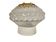 Herda Holland - ceiling lamp - geometric - pressed glass - 60's