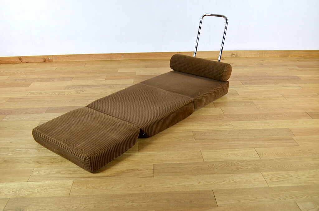Vintage convertible armchair in bed 1970