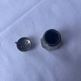Pewter table salt and pepper shaker