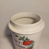 Porcelain medicine jar