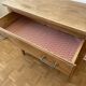 Natural wood chest of drawers