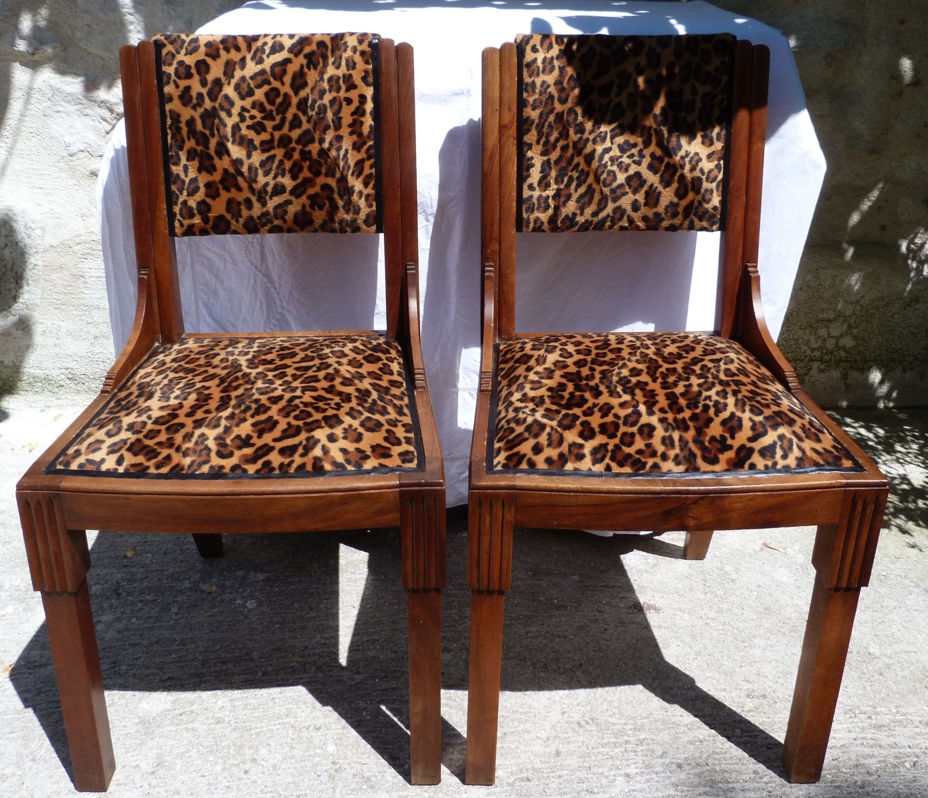 Pair of Art Deco chairs