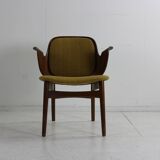 Organic design arm chair by Hans Olsen for Bramin
