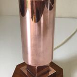 Lampe en cuivre bauhaus design 1940