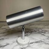 Dutch Raak brushed aluminum wall light