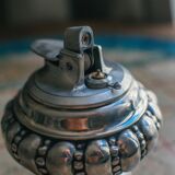 Briquet ancien decoratif floral Ronson