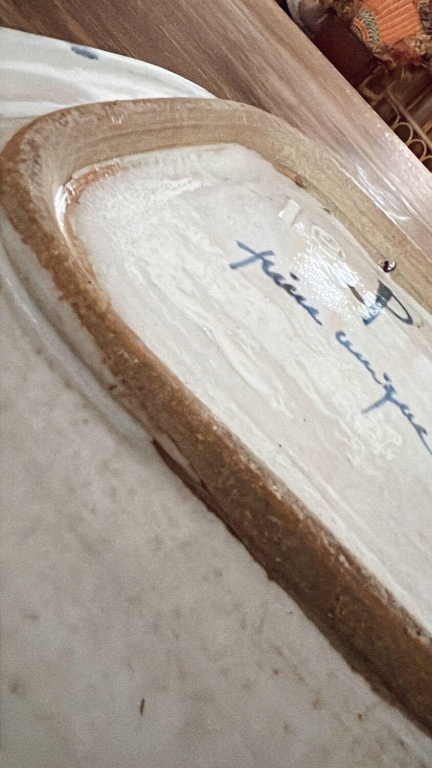 Jacques pouchain dish unique piece