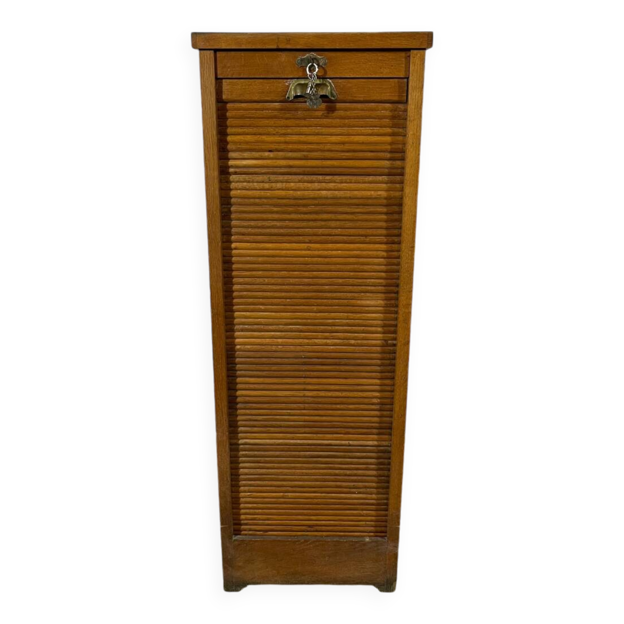 Curtain filing cabinet