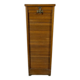 Curtain filing cabinet