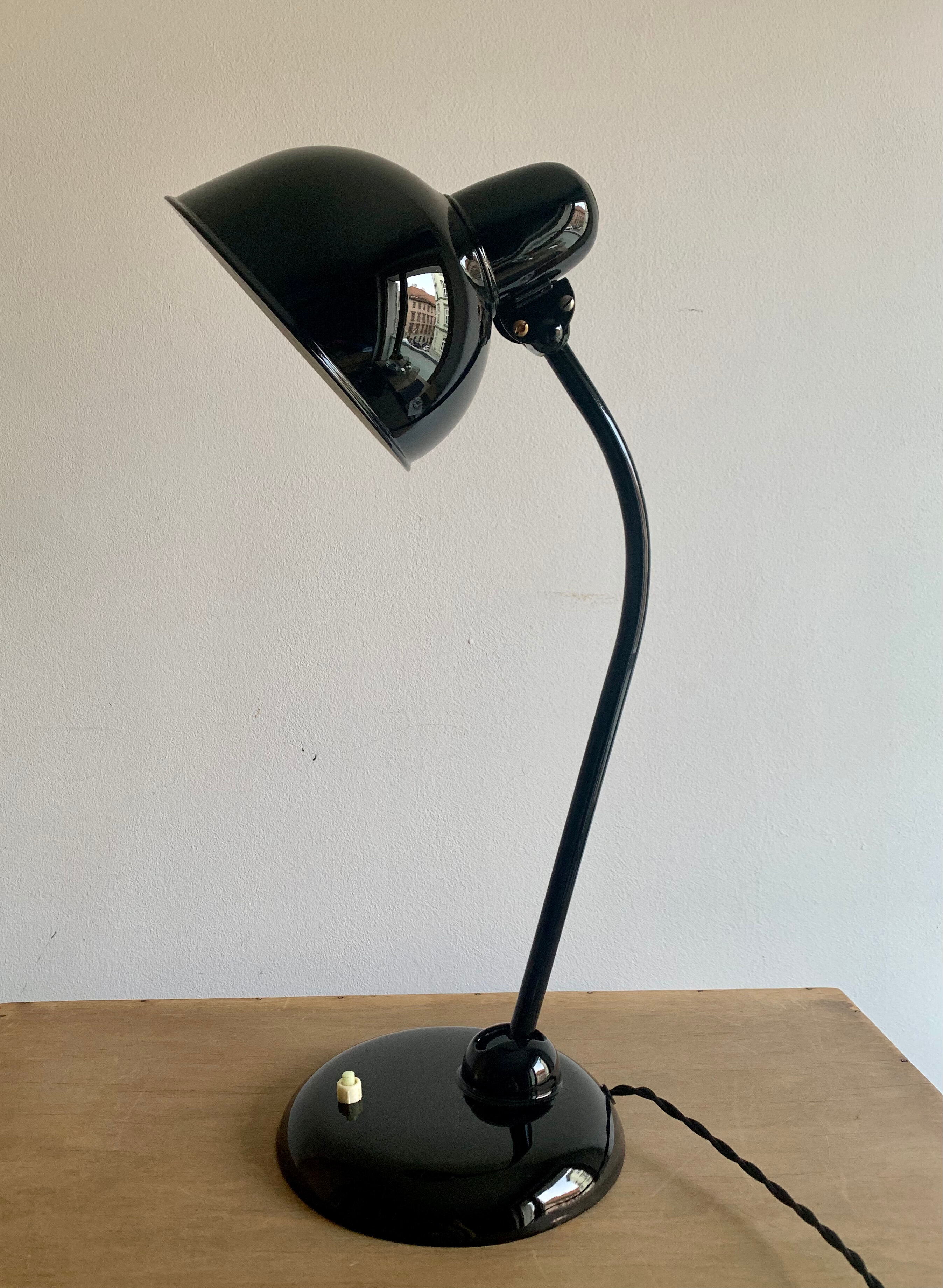 Bauhaus Desk Lamp, Austria, 1940s