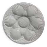 4 Longchamp oyster plates