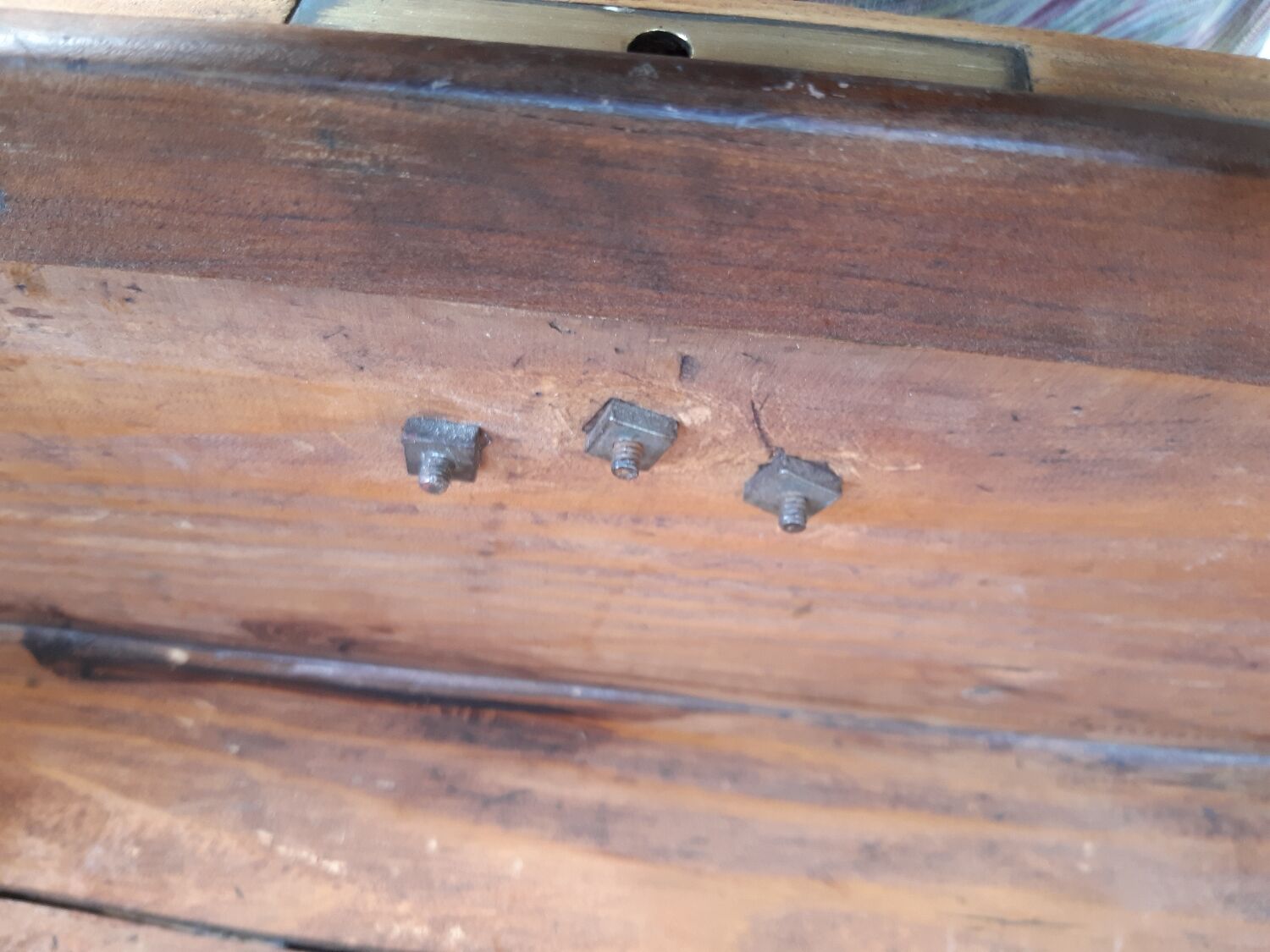 Handmade solid wood chest