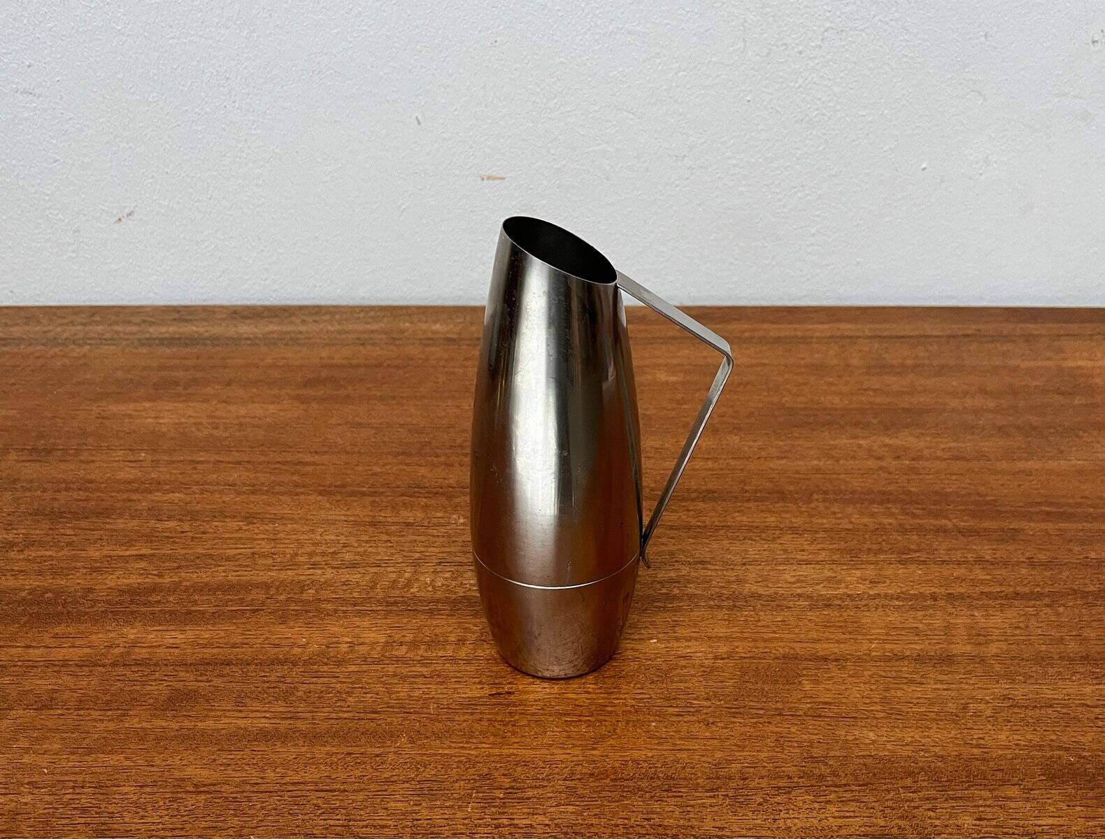 Mid-century pewter carafe vase by Dovo Holland, 1960s.
