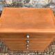 Commode vintage bois brut massif 1950