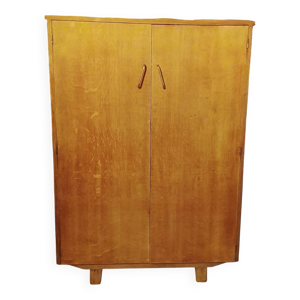 Armoire vintage en bois, 2 portes