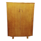 Armoire vintage en bois, 2 portes