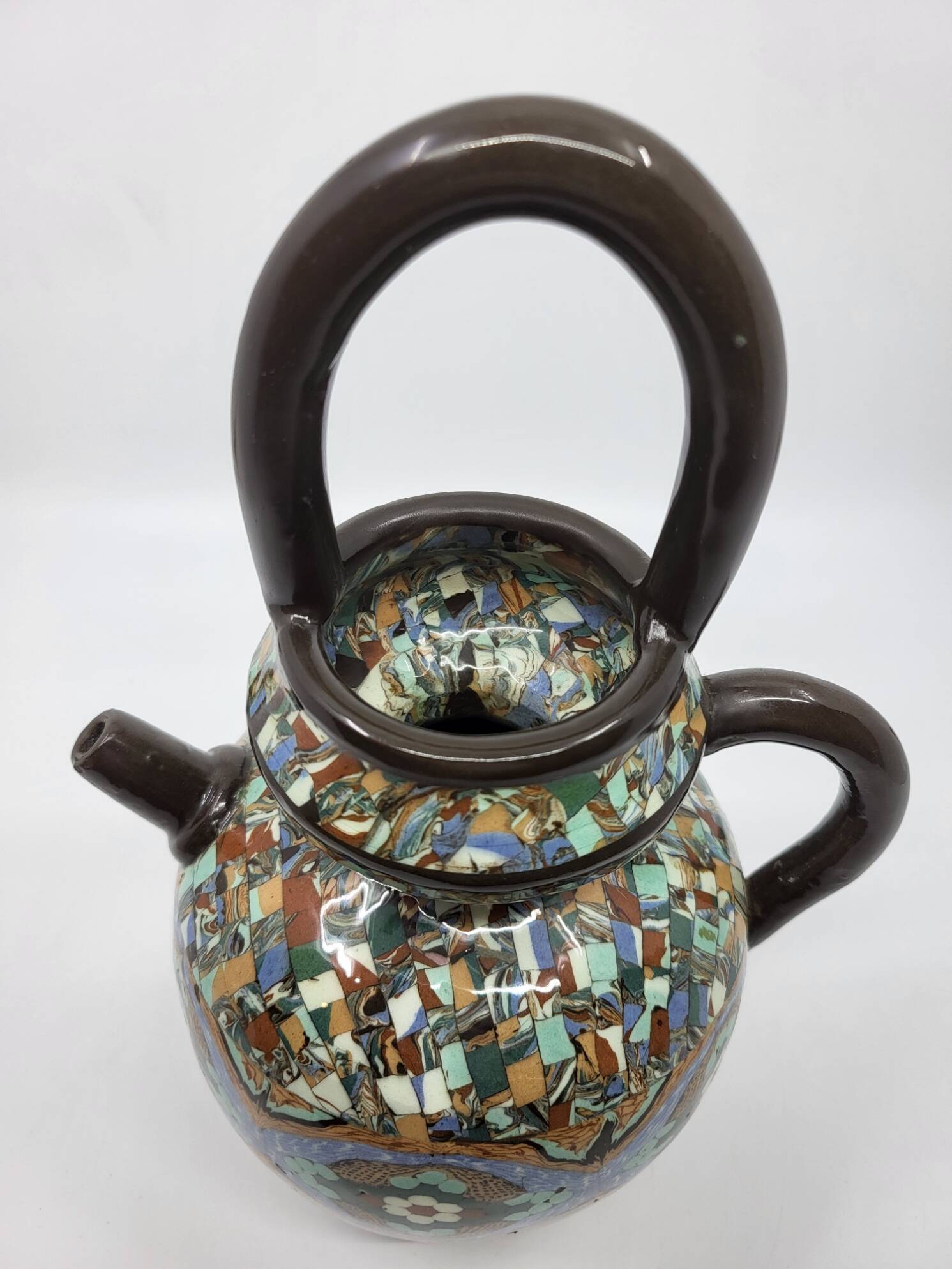 Chevrette Jean Gerbino ceramic, France Côte-d'Azur 1950