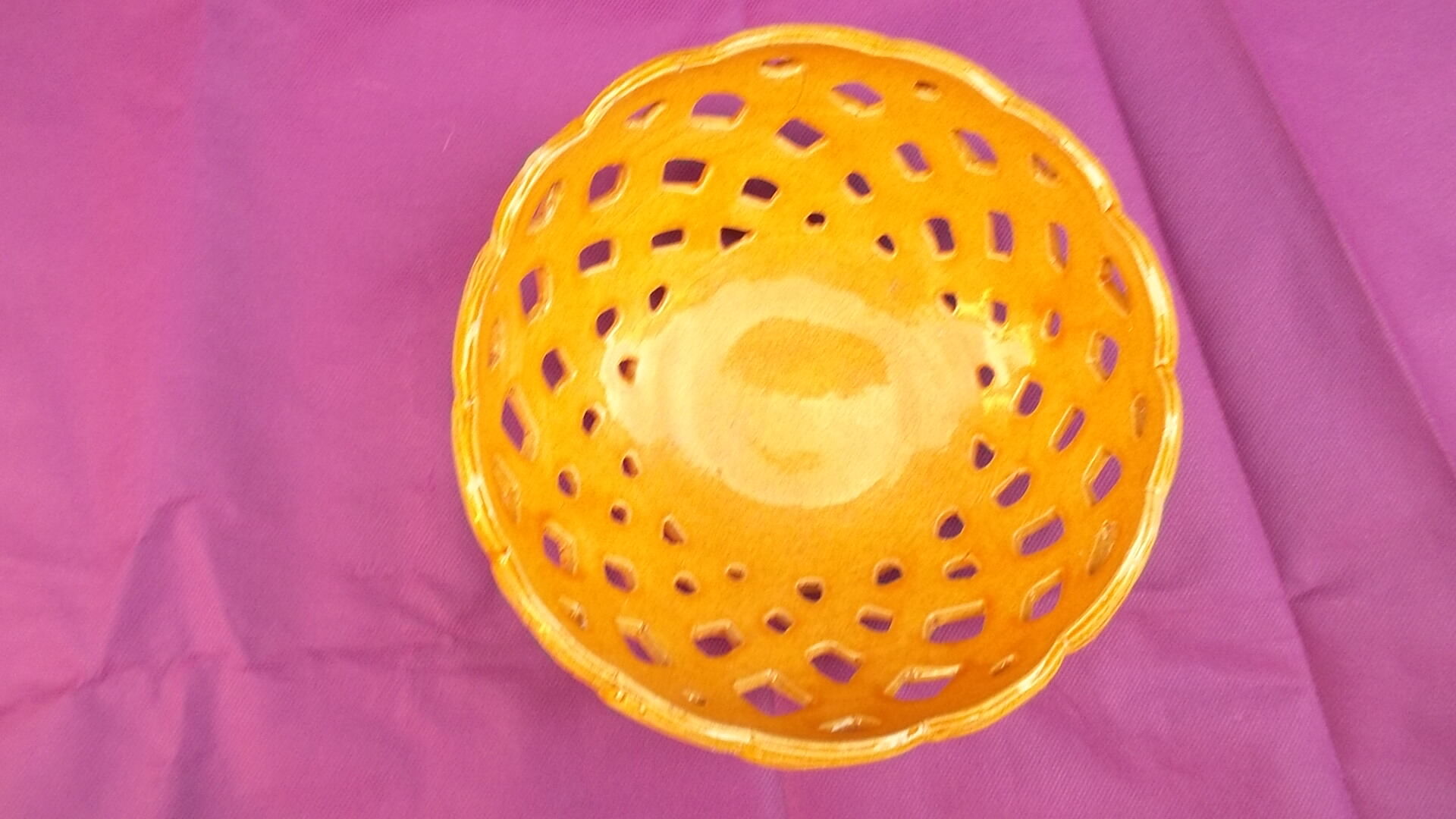 Fruit cup pottery pichon d'uzes