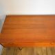 Scandinavian sideboard teak and metal row